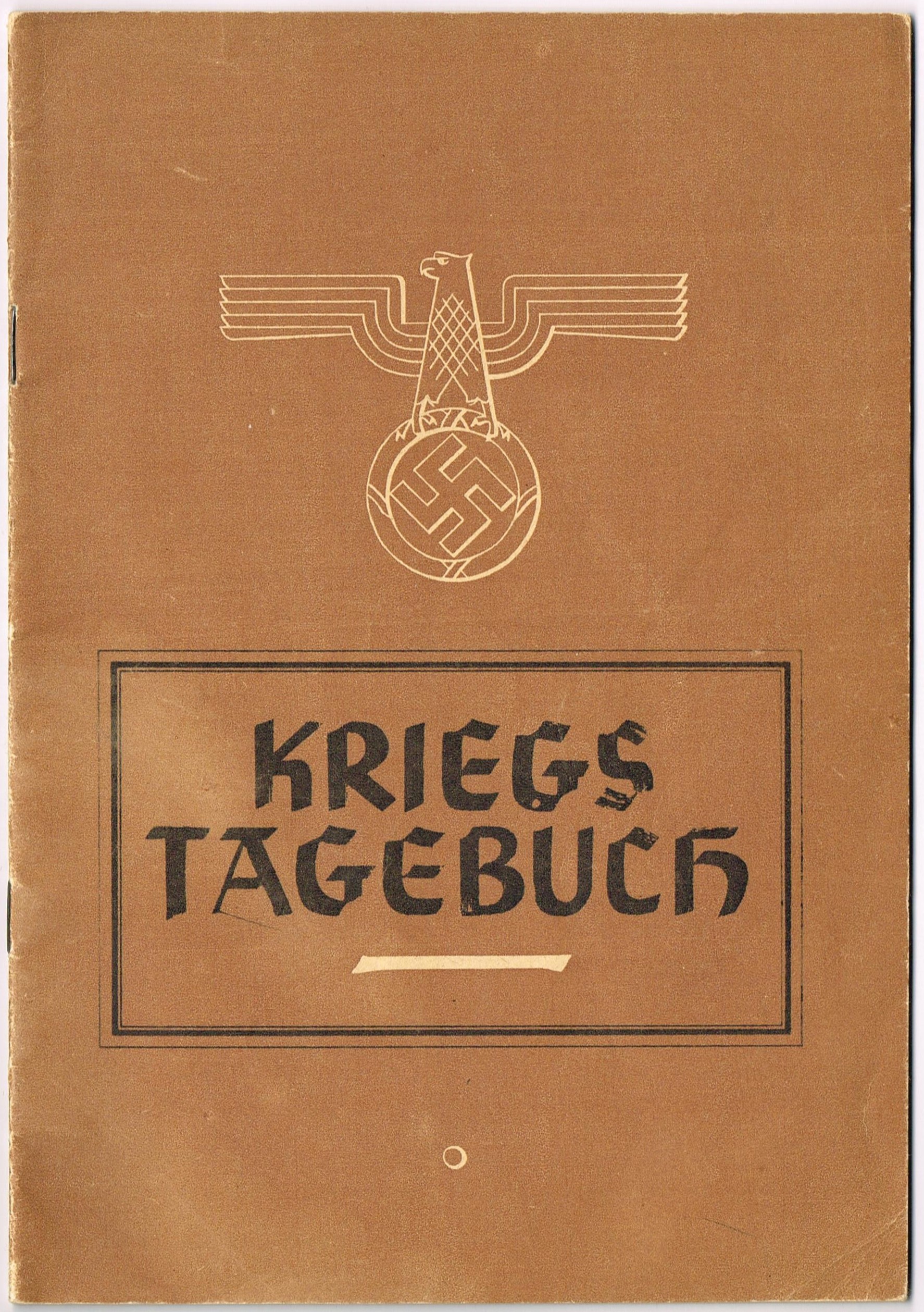 Kriegstagebuch (niet ingevuld)